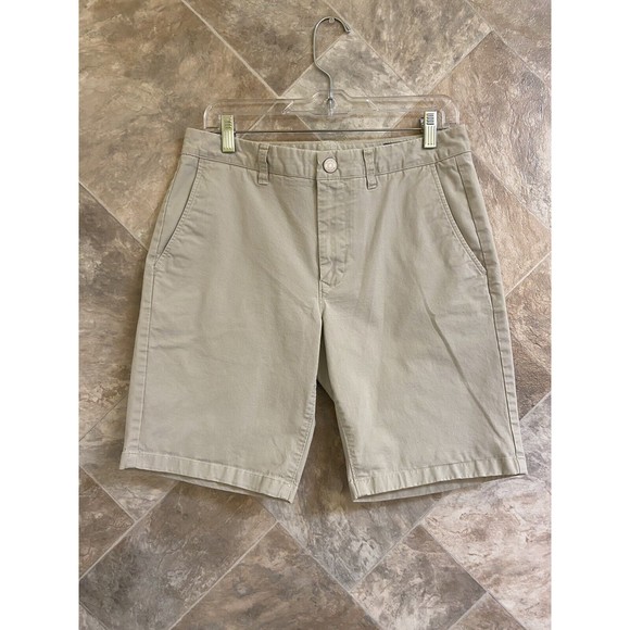 Bonobos Shorts Women's 31 Beige‎ Khaki Bermuda 9 inch Chino - Picture 2 of 9